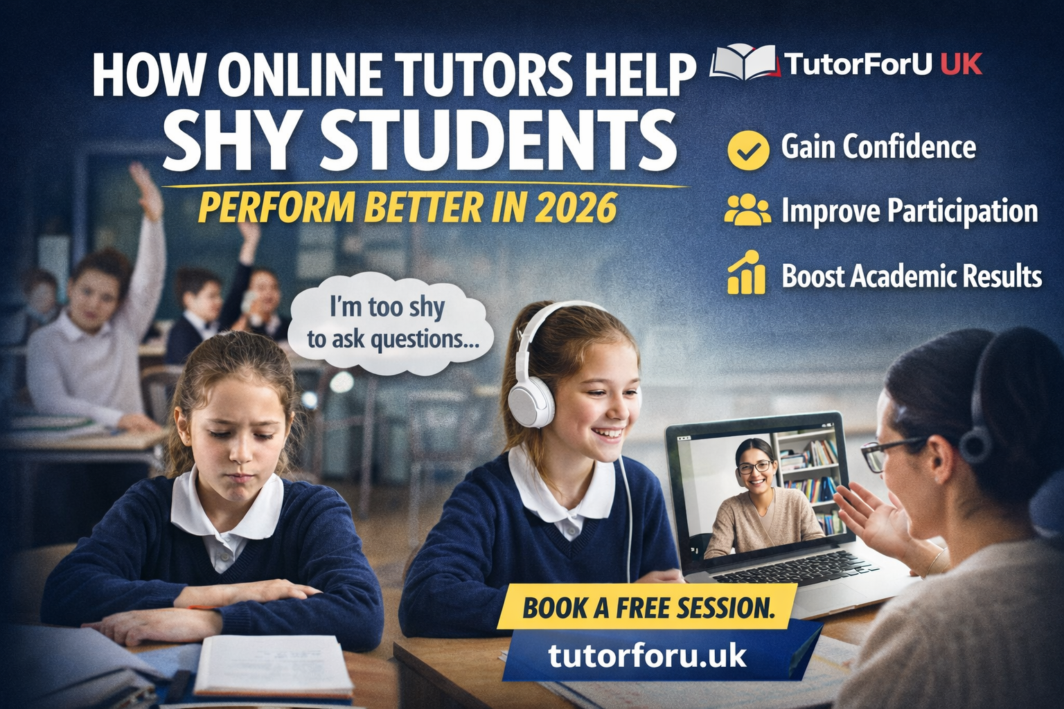 How Online Tutors Help Shy Students Perform Better in 2026